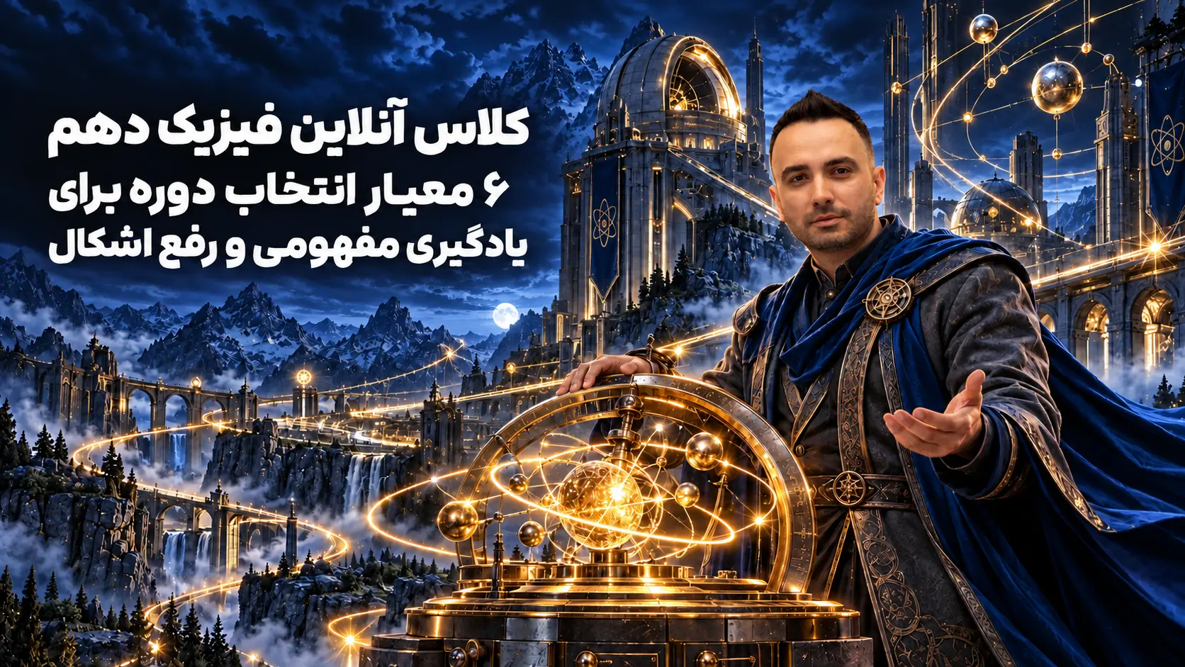 کلاس آنلاین فیزیک دهم | 6 معیار انتخاب دوره برای یادگیری مفهومی و رفع اشکال